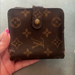 Louis Vuitton Brown Monogram Wallet